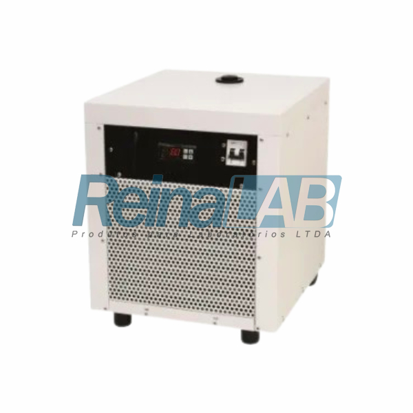 Resfriador de Líquidos para Evaporador Rotativo e Bomba de Vácuo (450w) - Cap. 6lts - Volt. 230v.