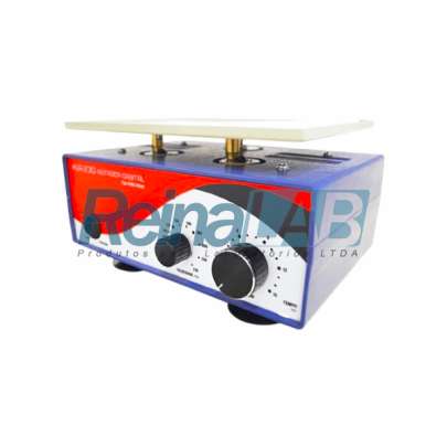 Agitador Analógico VDRL/Kline com Velocidade até 230rpm e Plataforma de 224x152mm.
