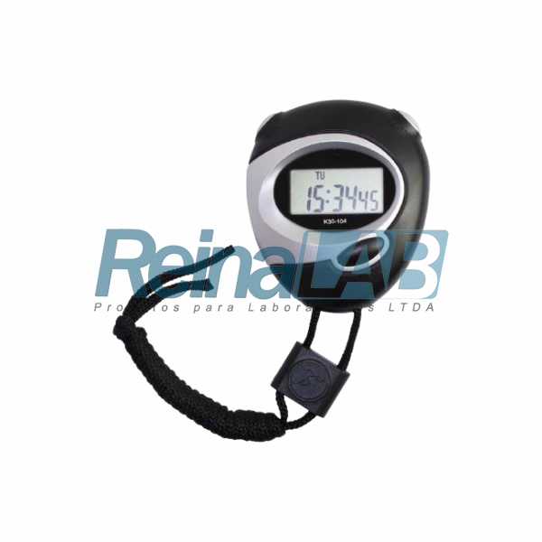 Cronômetro Digital a Prova D'água para Uso em Laboratórios