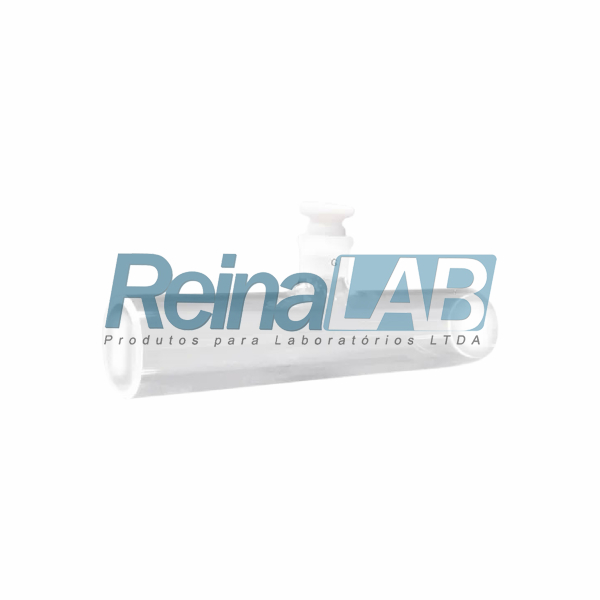 Cubeta de Quartzo Cilíndrica - Caminho Óptico com Tampa PTFE (Teflon) - Imagem 2
