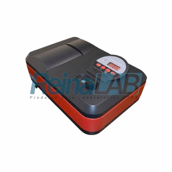 Espectrofotômetro Digital Visível com Mono Feixe e Onda de 325 a 1000nm - Bivolt.