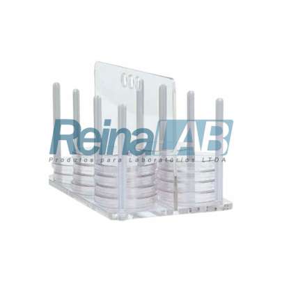 Estante/ Rack/ Suporte para Placas de Petri