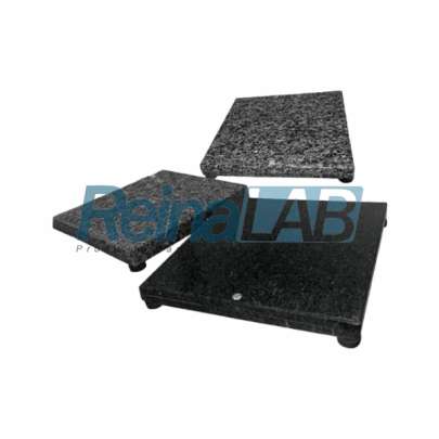 Mesa Anti-Vibratória em Granito com Indicador de Nível e Pés Reguláveis