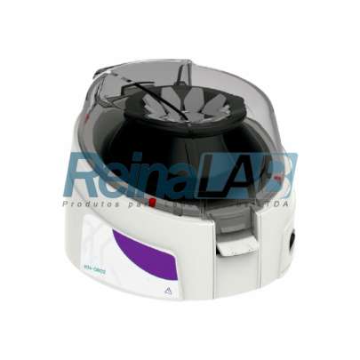 Minicentrífuga 8x2ml Rotor de Ângulo Fixo 6000rpm Bivolt.