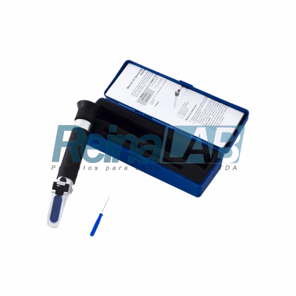 Refratômetro Manual Portátil com ATC e Escala Brix de Medição 0 a 50%. - Imagem 2