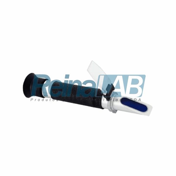 Refratômetro Manual Portátil com ATC Escala Brix e Wort SG para Cerveja