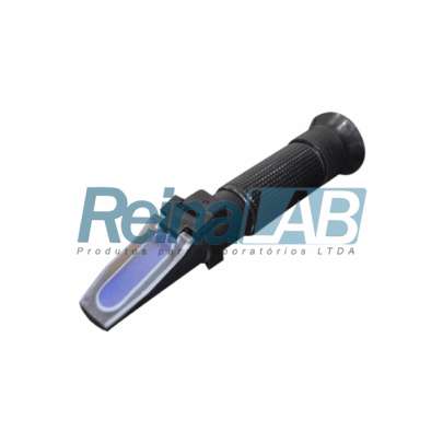 Refratômetro Manual Portátil, Escala Clinica para Urina Medição 0-12g/dl Temperatura em ATC