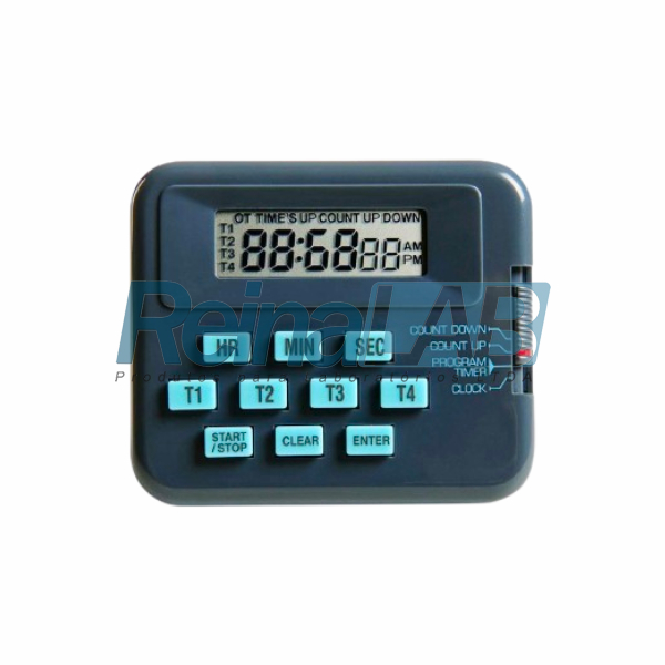 Timer Digital com 4 Canais Independentes