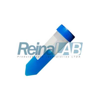 Tubo de Centrífuga em (PP) Fundo Cônico (Falcon) com Rosca - Cap. 50ml - Pacote com 50un.