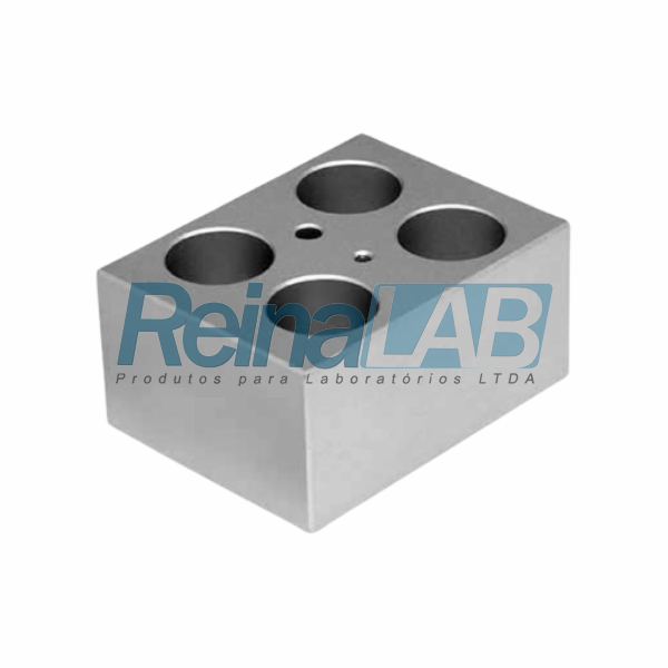 Bloco em Alumínio para Tubos (Compatível com K80-S e K80-D)