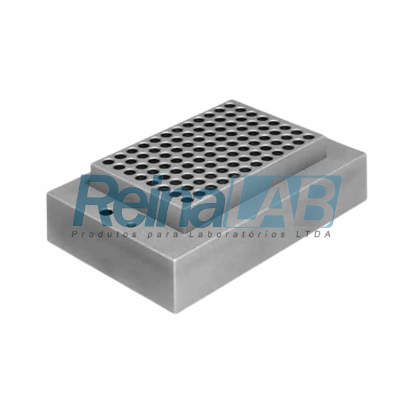 Bloco para Microplaca de PCR