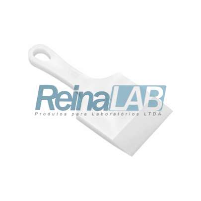 Espátula em Poli (PE) Curta