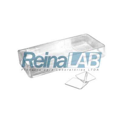 Lamínula para Câmara de Contagem (Para Câmara de Neubauer 20x26mm) - Caixa com 10un.