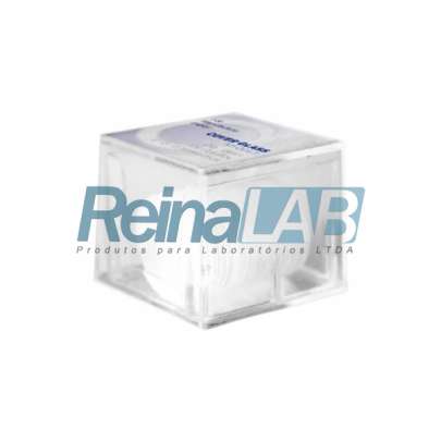 Lamínula Redonda para Microscopia - Caixa com 1000un.