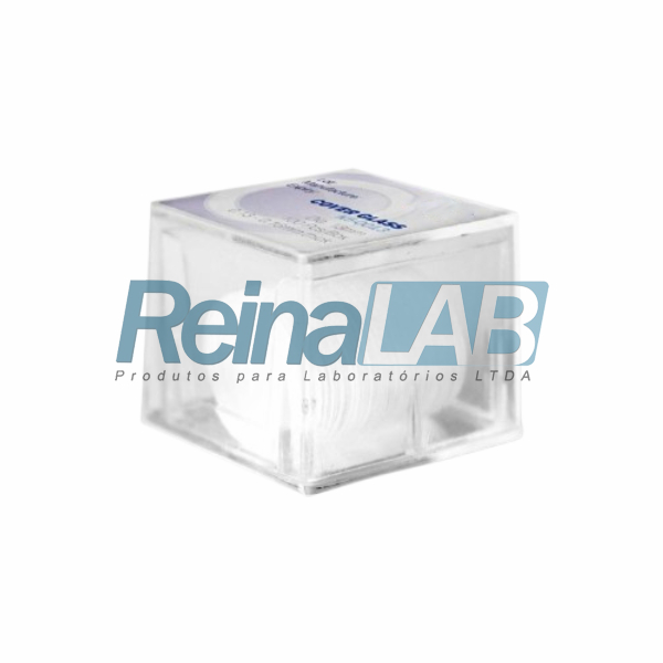 Lamínula Redonda para Microscopia - Caixa com 1000un.