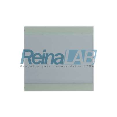 Placa de Vidro com Espacadores - Tam. 10x10cm - Pacote com 2un.