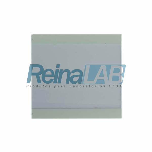 Placa de Vidro com Espacadores - Tam. 10x10cm - Pacote com 2un.