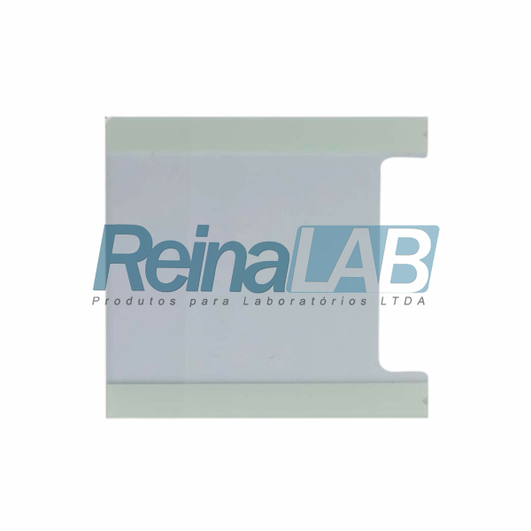 Placa de Vidro Entalhada com Espacadores - Tam. 10x10cm - Pacote com 2un.