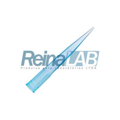 Ponteira sem Filtro Cor Azul (Tipo Gilson) - Vol. 100-1000ul - Pacote com 500un.