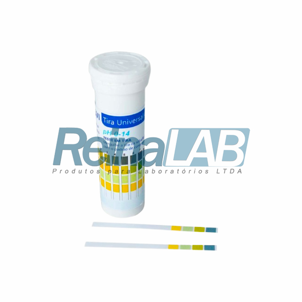 Tira Universal de PH 0-14 (papel Ph0-14) - Caixa com 150un.