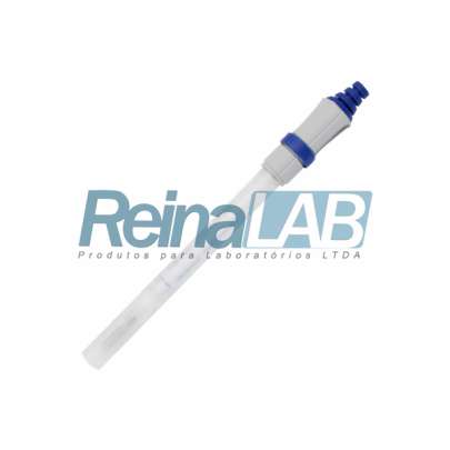 Célula Polarográfica Tipo Clark com Eletrodos de Prata/ Platina e Caps para Aplicação Laboratórios