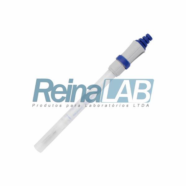 Célula Polarográfica Tipo Clark com Eletrodos de Prata/ Platina e Caps para Aplicação Laboratórios